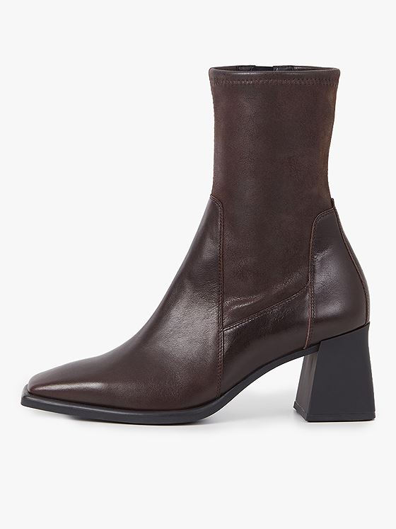 Vagabond Hedda Boot Stretch Brun skinn/kammet skinn