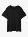 Vero Moda Curve Paulina Short Sleeve T-Shirt Black