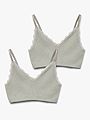 Vero Moda Girl Flora Bra Top 2-Pack Griffin