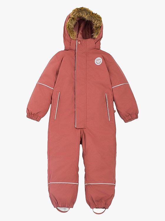 Viking Play Winter Playsuit Thermal Dark Pink