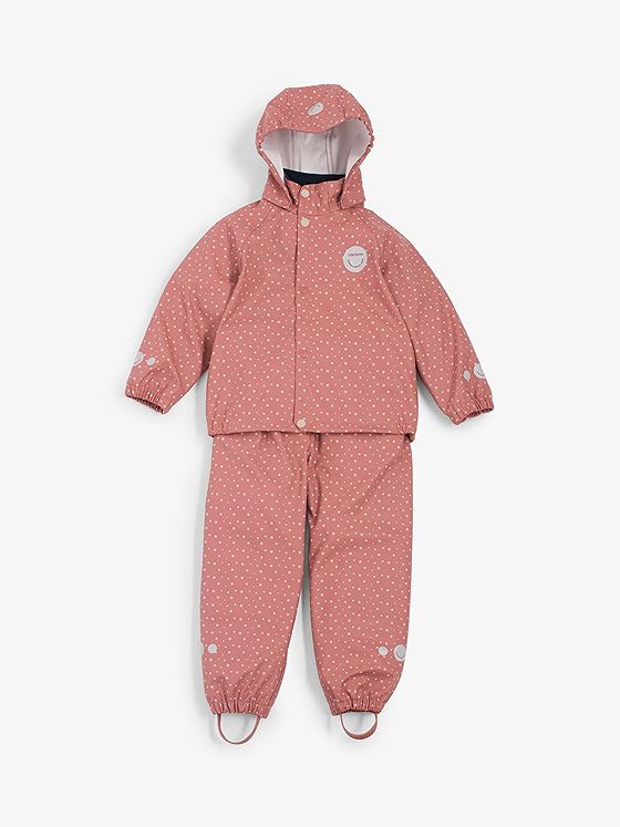 Viking Jolly Print Rain Set Pink