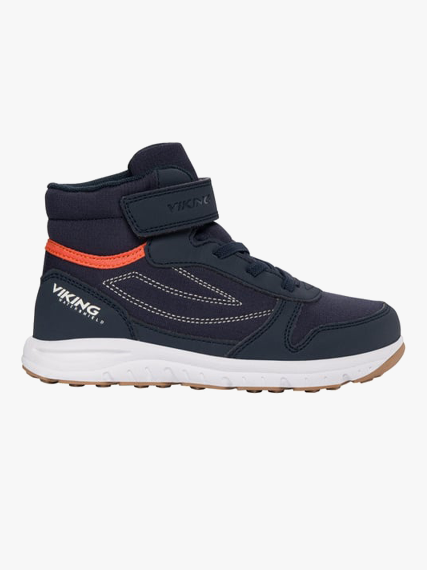 Viking Hovet Mid Waterproof 1V Navy/ orange