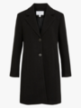 Vila Claudia Button Coat Black Beauty