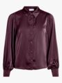 Vila Enna Ravenna Long Sleeve Balloon Shirt Fig