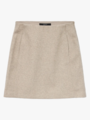 Vero Moda Fortune Allison High Waist Short Skirt Silver Mink Melange