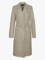 Vero Moda Fortuneaya Long Coat Silver Mink