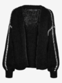 Vero Moda Feng Long Sleeve V-Neck Cardigan Black