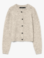 Vero Moda Novah Long Sleeve O-Neck Button Cardigan Birch