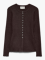 Vero Moda Aware Long Sleeve O-Neck Knit Cardigan Chocolate torte