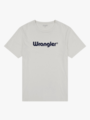 Wrangler Logo Tee White