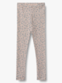 Wheat Wool Leggings Agi Blue flowers