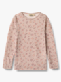 Wheat Wool T-Shirt Long Sleeve Alfie Lilac flowers