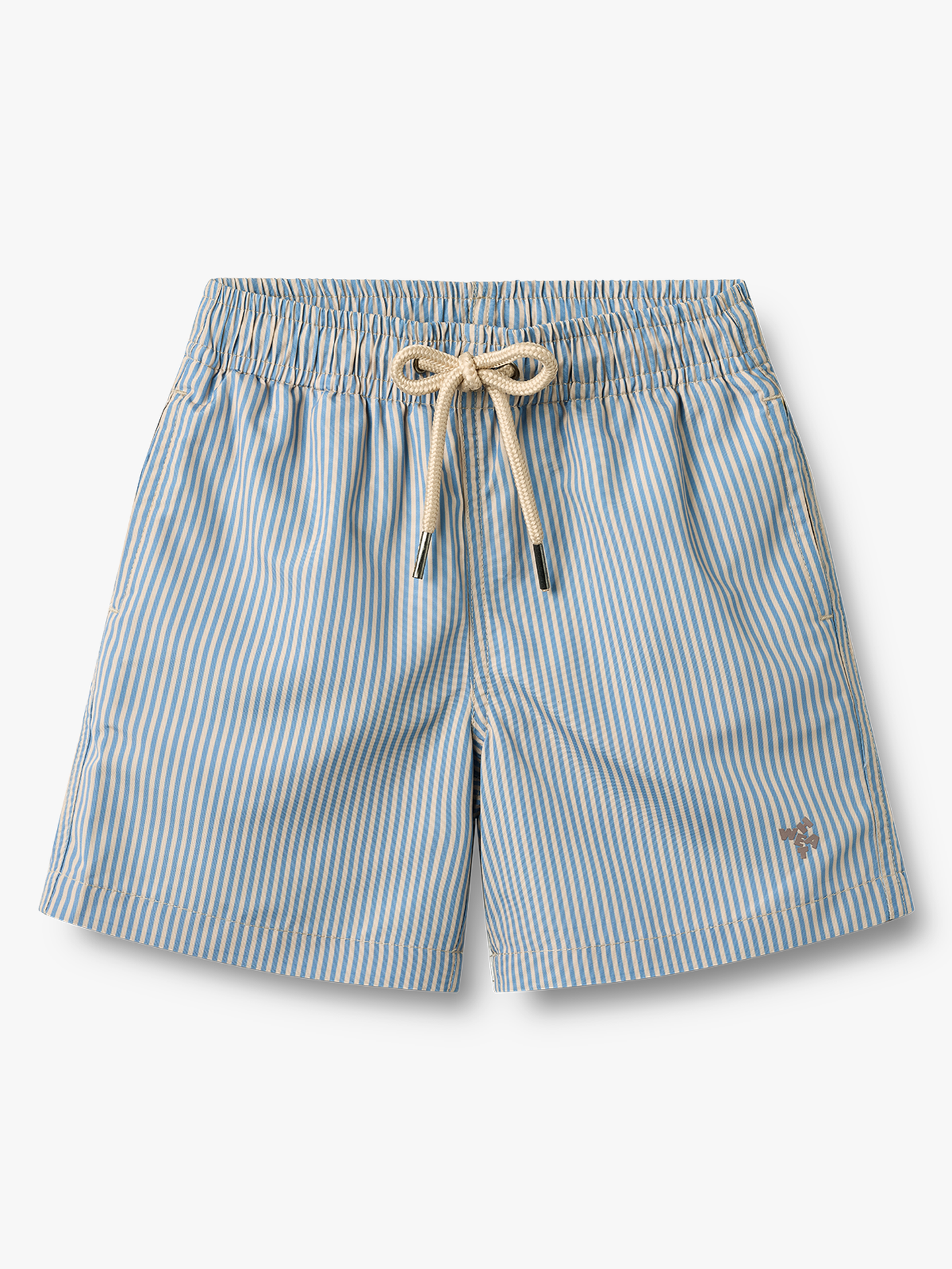 Wheat Swim Trunk Hansi Blue Swim Stripe