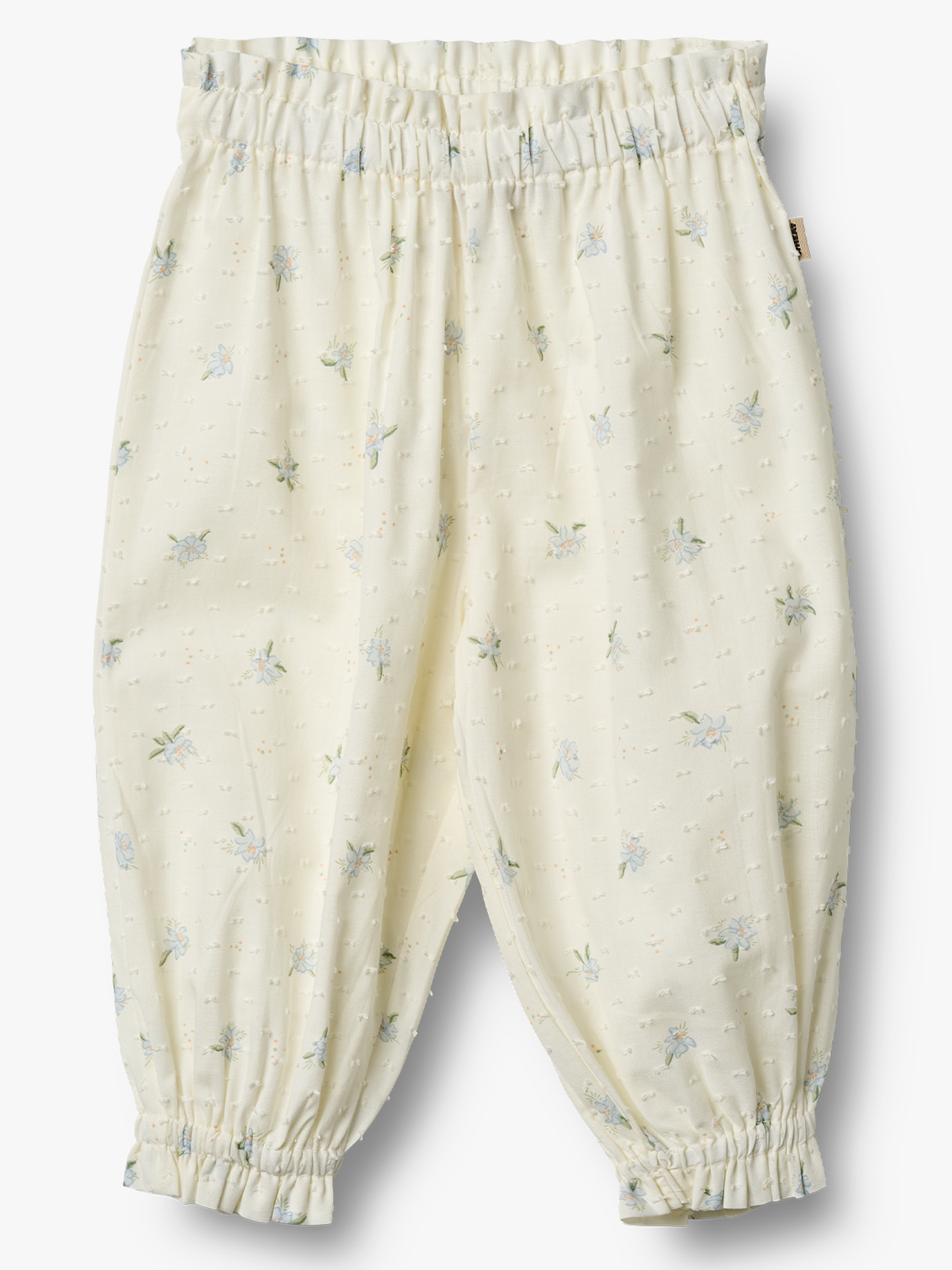 Wheat Trousers Polly Blue Flowers
