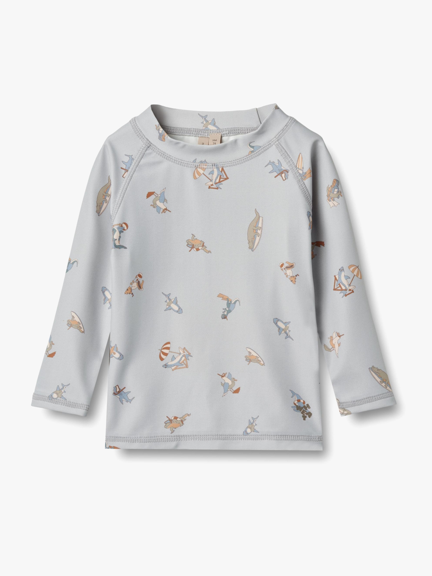 Wheat Swim T-Shirt Long Sleeve Dilan Swim Club