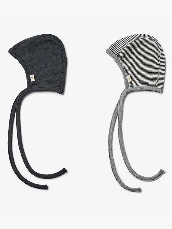 Wheat 2 Wool Cap Billie Navy Stripe