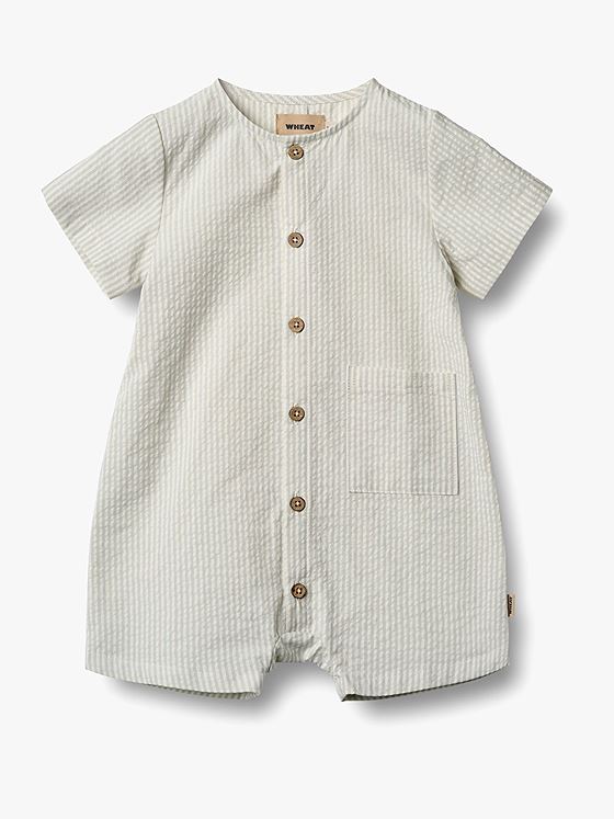 Wheat Playsuit Frederik Blue summer stripe