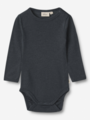 Wheat Wool Body Long Sleeve Lucca Navy