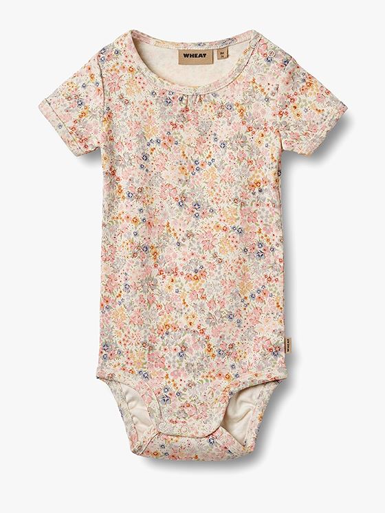 Wheat Body Short Sleeve Linette Bright Flowers