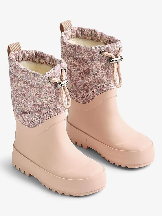 Wheat Thermo Snowboot Drizzle 2036 rose dust flowers