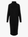 Y.A.S Mavi Knit Midi Rollneck Dress Black