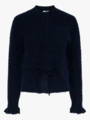 Y.A.S Thellis Long Sleeve Knit Cardigan Navy Blazer