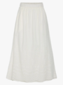 Y.A.S Luma High Waist Long Skirt Star White