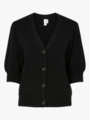 Y.A.S Fonny 2/4 Knit Cardigan Black