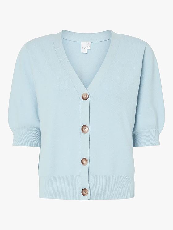 Y.A.S Fonny 2/4 Knit Cardigan Skyway